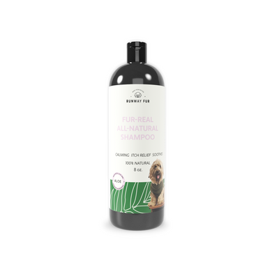 Dog Shampoo with aloe for calming and itch relief