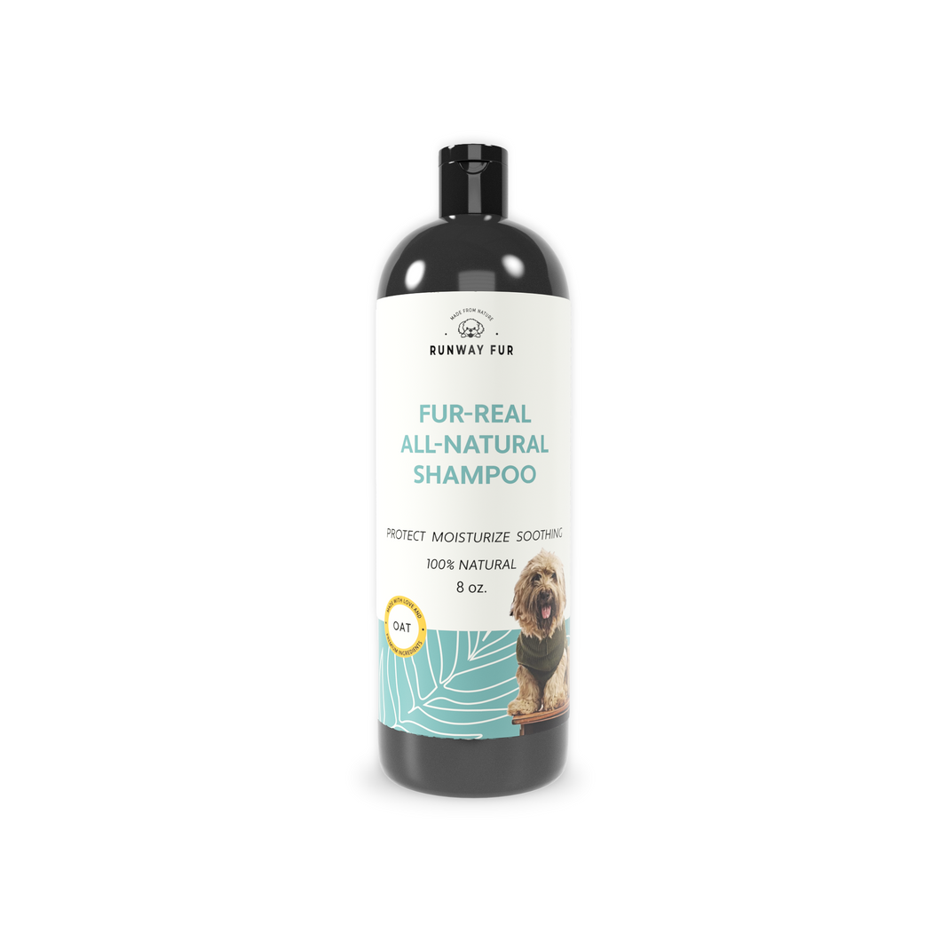 Oat all-natural dog shampoo for itch